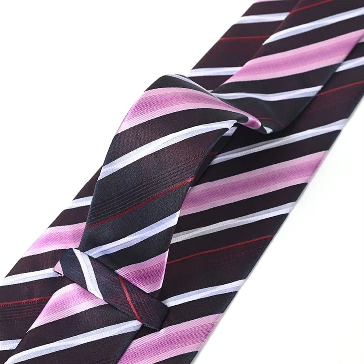 Gradient Effect Jacquard Stripe Tie